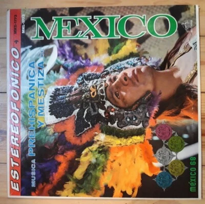 v/a MUSICA PREHISPANICA Y MESTIZA DE MEXICO LP  NM NM | 1968 RCA Victor MKS-1773 - Bild 1 von 3