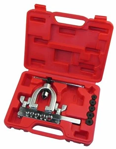 SAE Standard 45 Degree Double Single Tube Nut Brake Line Flare Flaring Kit Tool - Bild 1 von 3