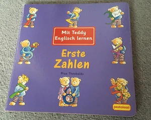 Ereste Zahlen mit Teddy Englisch lernen Deutsch & Englisch Buch für Kinder - Bild 1 von 4
