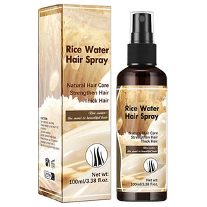 Rice Water Hair Growth Spray Treatmnt Fermented 100ml Boosts Natural Hair Growth - Picture 1 of 12