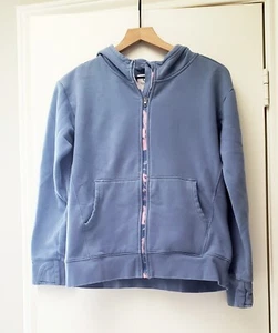 Athleta Hoodie Sweatshirt Girls Size XL 14 Fullzip Blue - Picture 1 of 5