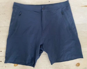  Mack Weldon Herren 4-Wege Sport Shorts Large Nylon Spandex dunkelgrau 36 - Bild 1 von 4