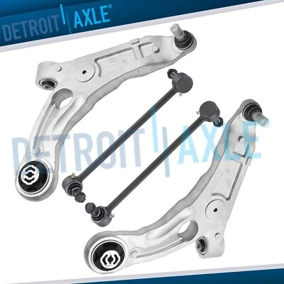 Front Lower Control Arms w/Ball Joints Sway Bars Kit for 2015-2017 Chrysler 200 - Image 1 of 4
