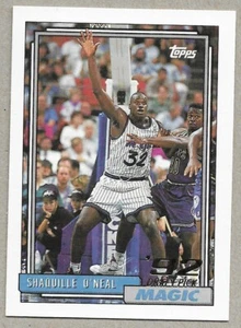 1992-93 TOPPS SHAQUILLE O'NEAL ROOKIE #362 NM-MT+ - Picture 1 of 2