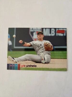 2020 Topps Stadium Club Red Parallel Gio Urshela - Image 1 of 2