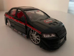 Saico 5.5” MITSUBISHI LANCER EVO.7 Diecast BLACK Rally Car No:33203 1/32 - Picture 1 of 12