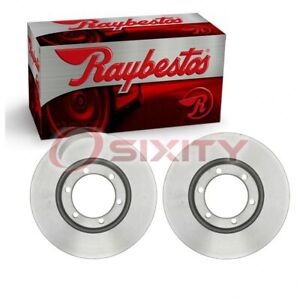 2 pc Raybestos R-Line Front Disc Brake Rotors for 1983-1986 Dodge Ram 50 uh