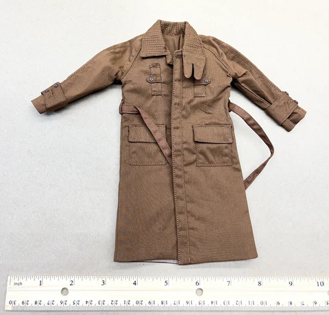 1/6 Dark Toys Blade Runner 12" scale figure Rick Deckard long coat Brown jacket Cover
