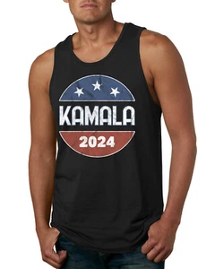 Camiseta sin mangas Kamala Harris campaña elecciones presidenciales para hombre - Imagen 1 de 7