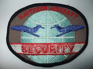 Raytheon Aircraft Security Shoulder Patch Beech Wichita Beechcraft ICT - Picture 1 of 1