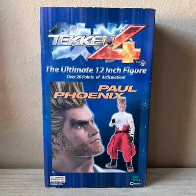 Boneco de ação Tekken 4 Paul Phoenix The Ultimate 12 polegadas EPOCH Namco - Imagem 1 de 4