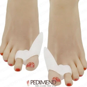 PEDIMEND™ Gel Sleeve Bunion Care, Big Toe Spreader, Corrector & Aligner 1PAIR UK - Picture 1 of 8
