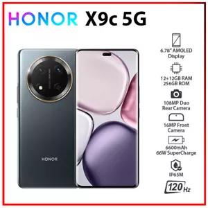 (Unlocked) HONOR X9c 5G 12GB+256GB BLACK Dual SIM Octa Core Android Cell Phone - Picture 1 of 6