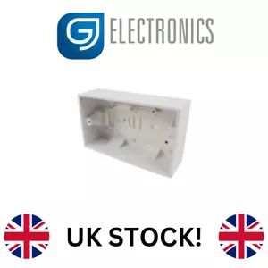 PATBOX25MMDBL - 25mm - Double Pattress Box - GJ Electronics - Picture 1 of 1