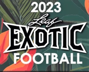 2023 Leaf Exotic Football