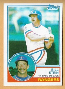 BILL STEIN TEXAS RANGERS #64 - TOPPS NM-MT 1983 - Picture 1 of 2