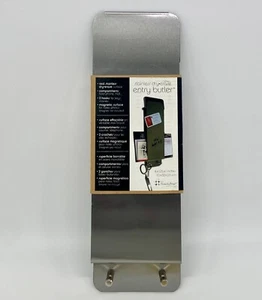 Wall Mounted Magnetic Dry Erase Entry Butler Mail Organizer Key Holder - NEW - Picture 1 of 3