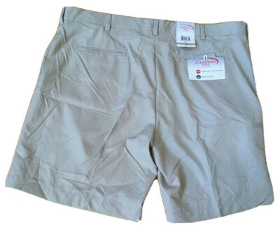 NWT CHAMPIONS TOUR BRAND 100% POLYESTER PLAZA TAUPE  GOLF SHORTS - SZ 42 - Image 1 of 4