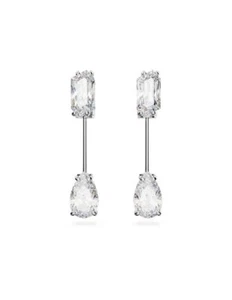 Swarovski Women's Mesmera White Crystal Earrings 5661682 - Picture 1 of 1
