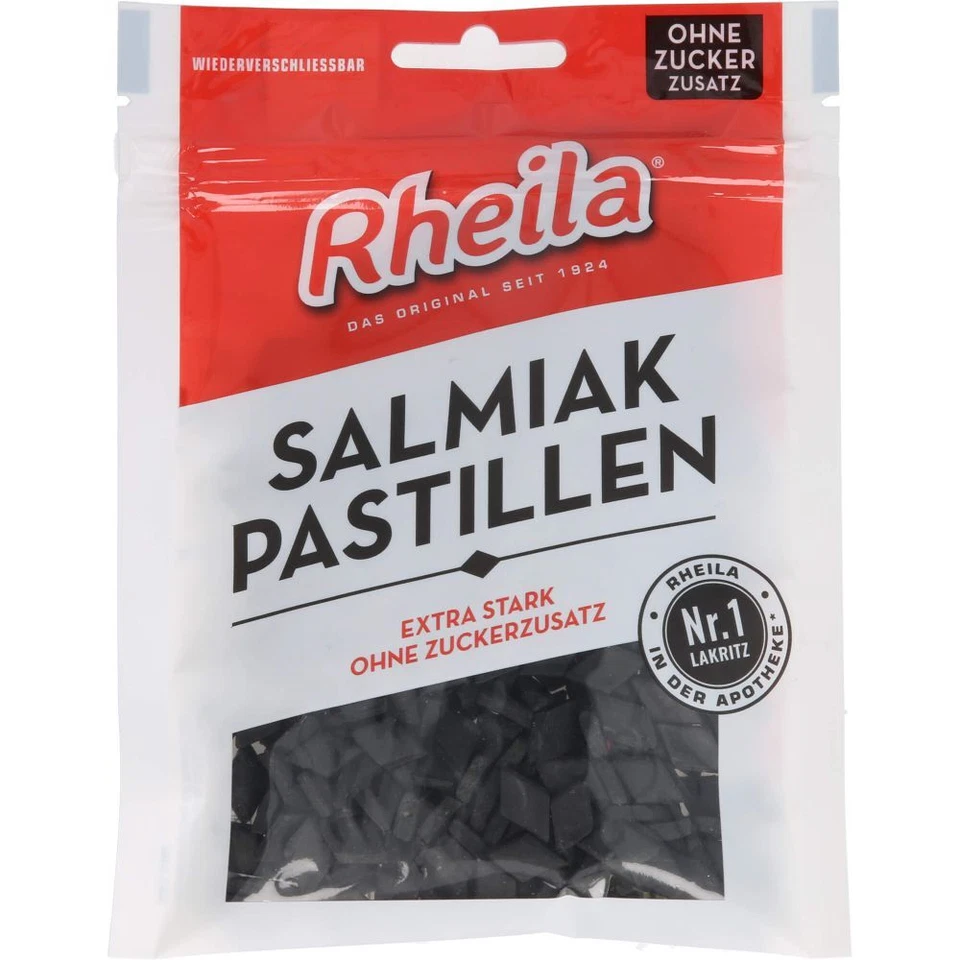 DR. C. SOLDAN GMBH RHEILA Salmiak Pastillen zuckerfrei 90 g PZN06440266