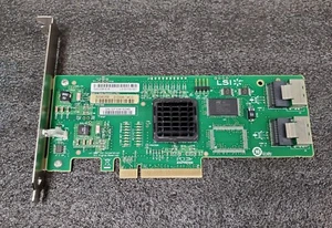 Adaptateur bus hôte LSI SAS3081E-R 3 Gbit/s SAS 8 ports pleine hauteur - Photo 1/4