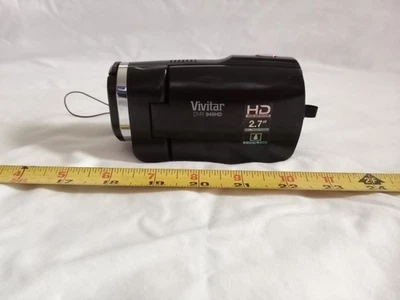 Vivitar DVR 949HD Digital Camera Camcorder 1080p HD Video unTested, black. - Image 1 of 4
