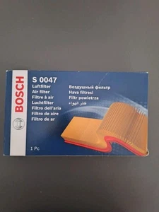 Luftfilter BOSCH F 026 400 047 Filtereinsatz für RENAULT NISSAN CLIO MODUS CR0 3 - Bild 1 von 2