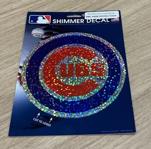 Chicago Cubs Officially Licensed 5 X 7 MLB Shimmer Decal By WinCraft! - Picture 1 of 1