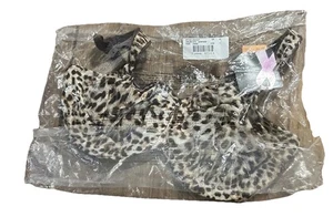 WACOAL 38DD #855167- Awareness Full Figure UNDERWIRE ANIMAL Leopard Cheetah Bra - Picture 1 of 12