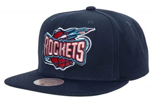 Mitchell & Ness Navy NBA Houston Rockets Team Ground 2.0 HWC Snapback - OSFA - Picture 1 of 3