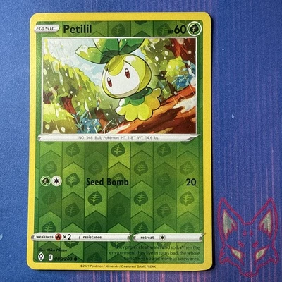 Evolving Skies - NM - Petilil 009/203 - Reverse Holo - English (US Seller - Image 1 of 2