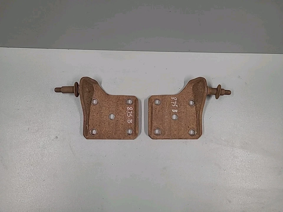 1969 dodge charger SHOCK PLATE SET B-BODY SHOCK PLATES Mounts - Image 1 of 4