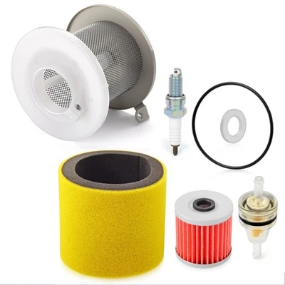 Air Filter Oil Filter Spark Plug Guide Holder Kit for Kawasaki Bayou 220 250 300 - Image 1 of 4
