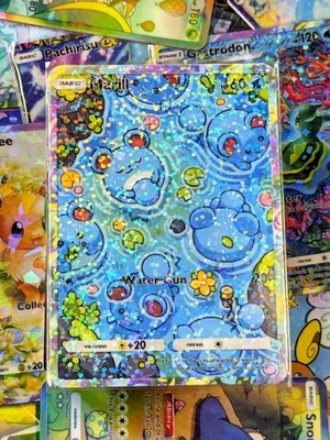 Marill pocket app handmade high quality card tcg full art Triumphant Light Set - Image 1 of 2