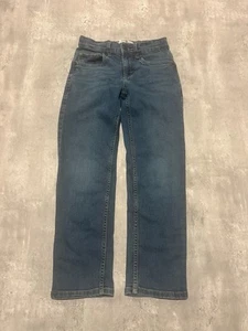 Levi's Performance 514 Straight Boys Blue Jeans Size 8 - Picture 1 of 6