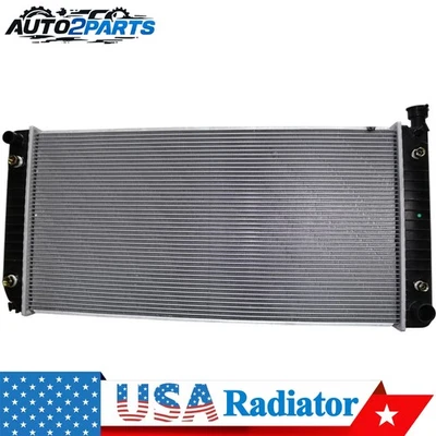 Aluminum Radiator for 1988-1999 Chevrolet C1500 C2500 K1500 GMC C1500 5.7L 7.4L - Imagem 1 de 4