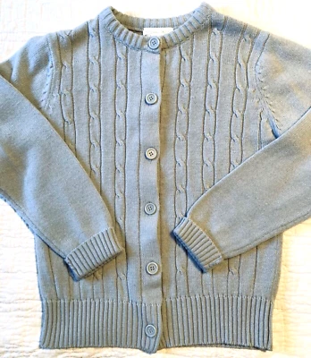 Vtg 1970s Exclusive Import Women SMALL 34 Gray Cardigan Sweater Grandma Thick  - Image 1 of 4