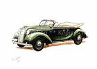 72857692 Samochody Opel Admiral Cabriolet 1938/39 Karta Kuenstler W. Stobbe  