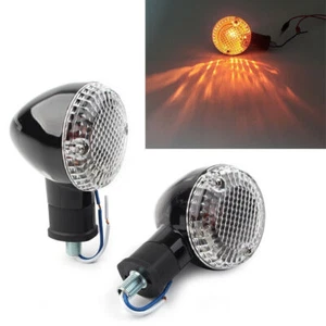2x Black Turn Signal Light lens Blinker Lamp Fit Yamaha Bolt XVS950 2014-2018 17 - Picture 1 of 9