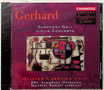 ROBERTO GERHARD Symphony No.1/Violin Concerto BAMERT Olivier Charlier CD NEW '98 - Image 1 of 2