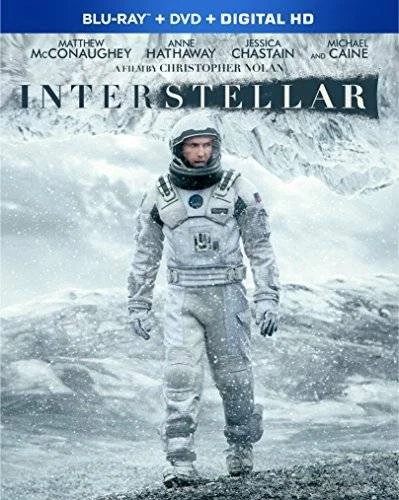 Interstellar (Blu-ray + DVD Combo Pack) - Blu-ray - VERY GOOD Foto 1 de 1