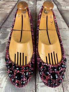 Style & Co Pink/Purple Tweed Flats Women’s Shoes Size 8.5