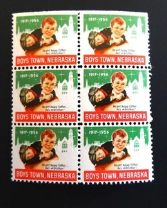 SIGILLO NATALE CITTÀ NATALE RAGAZZO 1956-MNH (VEDI DESCRIZIONE) - Foto 1 di 1