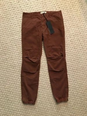 NWT Nili Lotan French Military Pants in Rust from Fall Winter 2019 -- Size 4 - Image 1 of 4