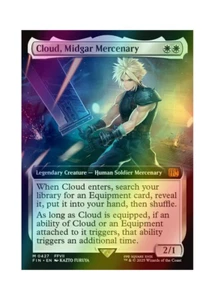 Magic the Gathering MTG FIN Cloud, Midgar Mercenary 427 Foil Near Mint - Picture 1 of 2