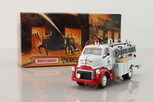 Matchbox Collectibles YYM37631; 1948 GMC COE Fire Pumper/Tanker; Excellent Boxed