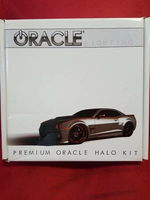 ORACLE Halo Kit for projector headlight with fogs for 08-14 Dodge Challenger RED - Image 1 of 3