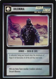 Star Trek CCG 1E Reflections ARMUS SKIN OF EVIL NM/MINT - Picture 1 of 1
