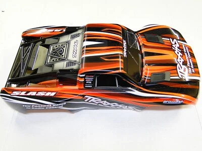 NEW TRAXXAS SLASH 1/10 2WD Body Factory Painted ORANGE CLIPLESS RL4O - Image 1 of 3