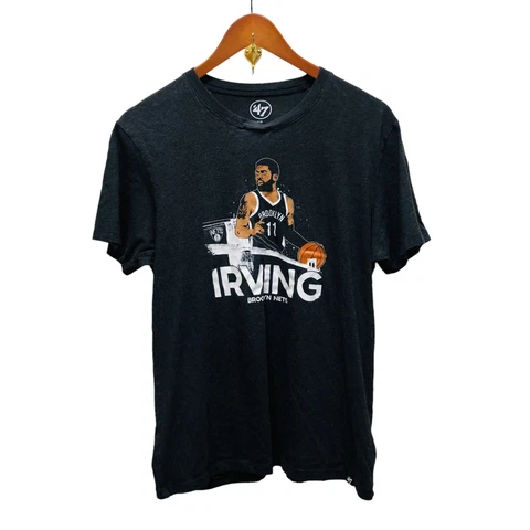 Kyrie Irving ‘47 Graphic T-Shirt Brooklyn Nets Men’s Small T16 Cover